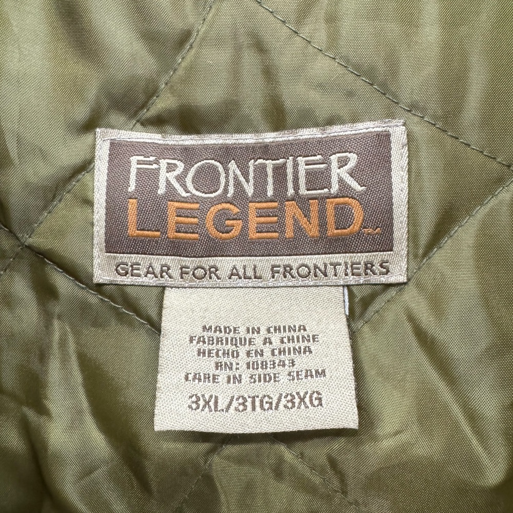 Frontier Legend Men’s 3XL Prairie Ghost Hooded Camo Jacket Hunting - Picture 7 of 7